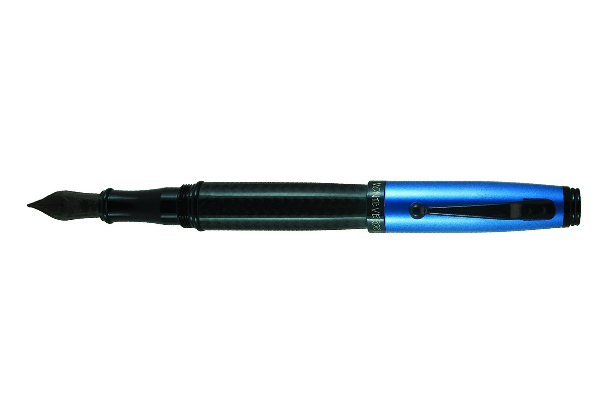 Monteverde Invincia Carbon Fiber Blue Vulpen